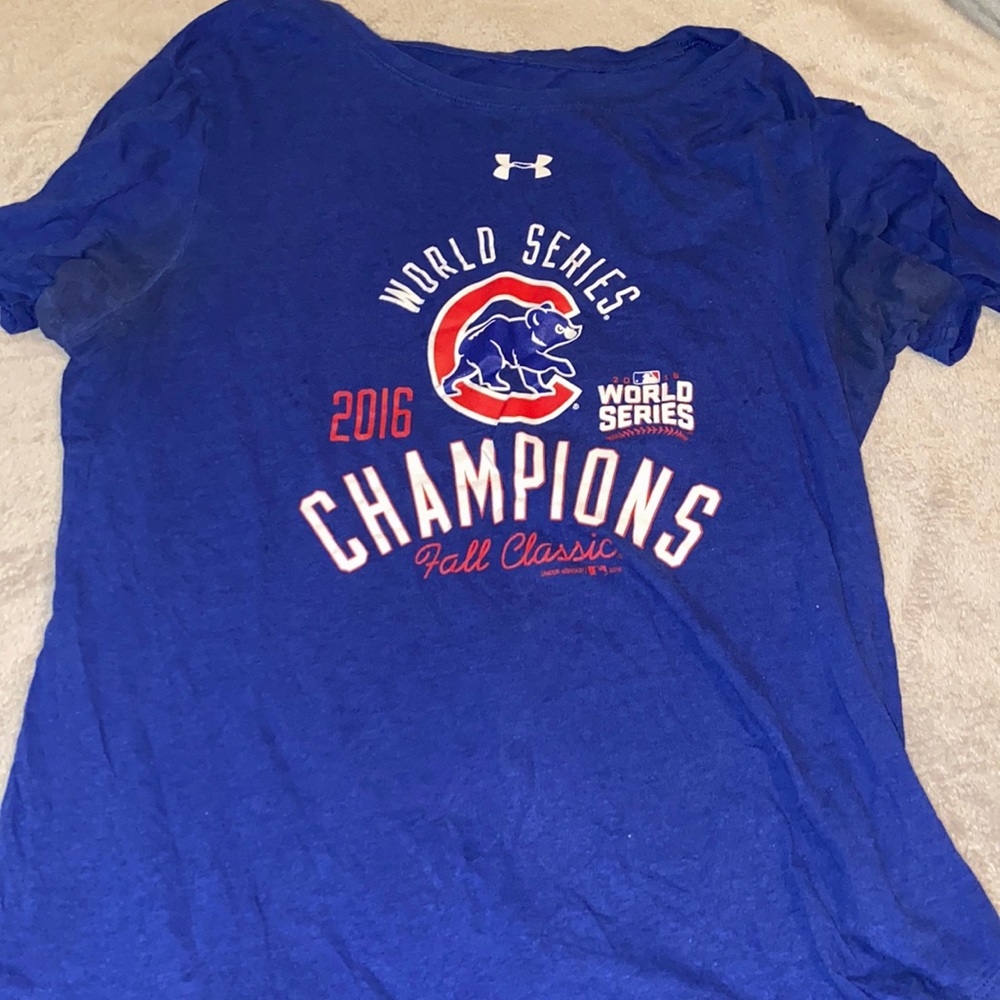 cubs 2016 world series champions shirt